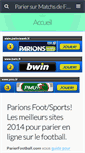 Mobile Screenshot of parierfootball.com